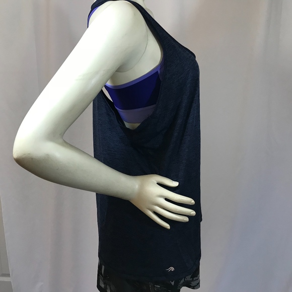 Ideology Basic Tank RapidDry Racerback Tee 77143 - Picture 2 of 7